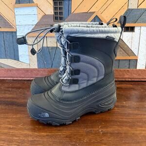 The North Face Youth Alpenglow IV Waterproof‎ Winter Boots Size 4